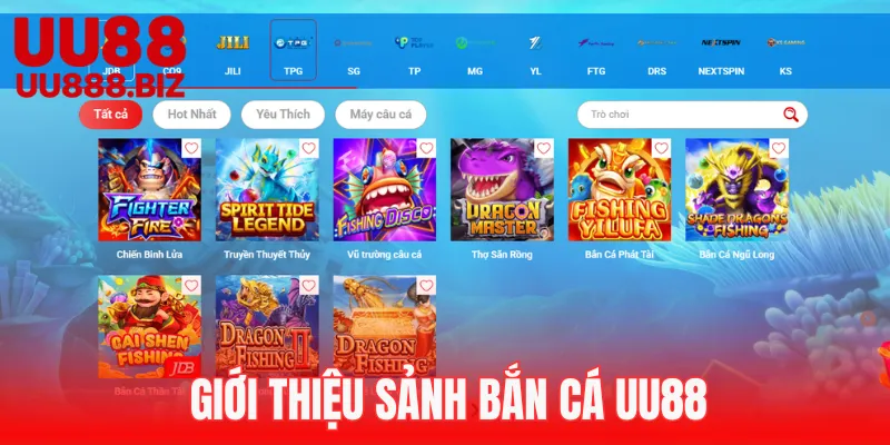 Sơ lược về sảnh bắn cá UU88